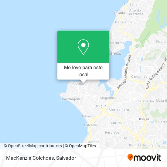 MacKenzie Colchoes mapa