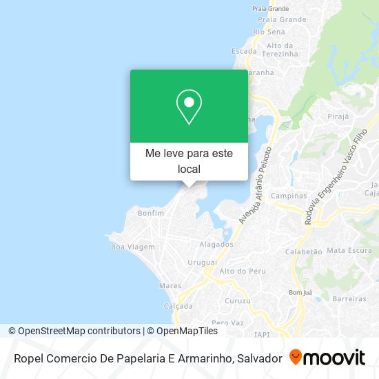 Ropel Comercio De Papelaria E Armarinho mapa