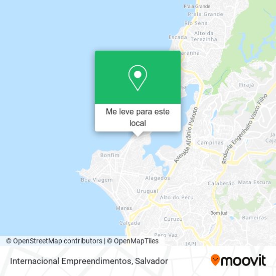 Internacional Empreendimentos mapa