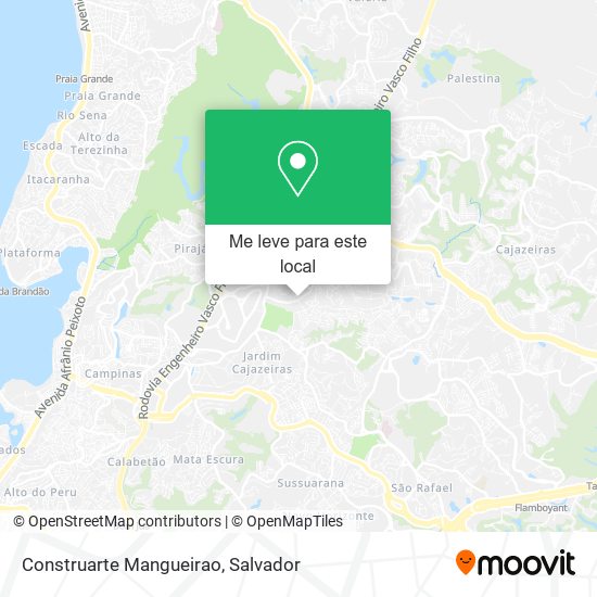 Construarte Mangueirao mapa
