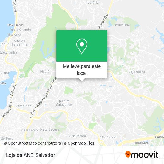 Loja da ANE mapa