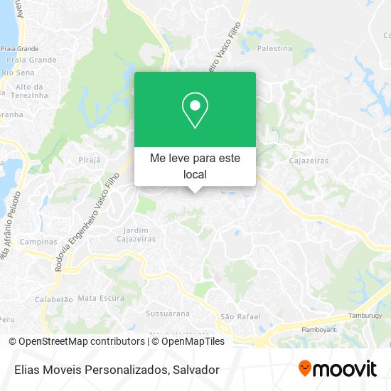 Elias Moveis Personalizados mapa