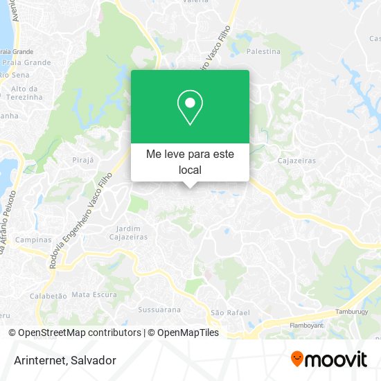 Arinternet mapa