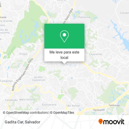 Gadita Car mapa