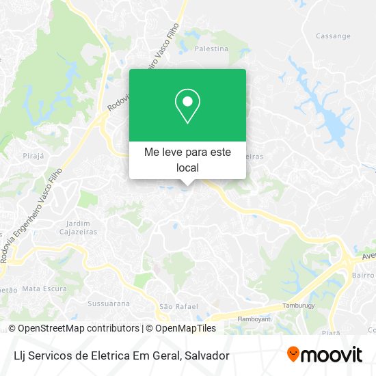 Llj Servicos de Eletrica Em Geral mapa