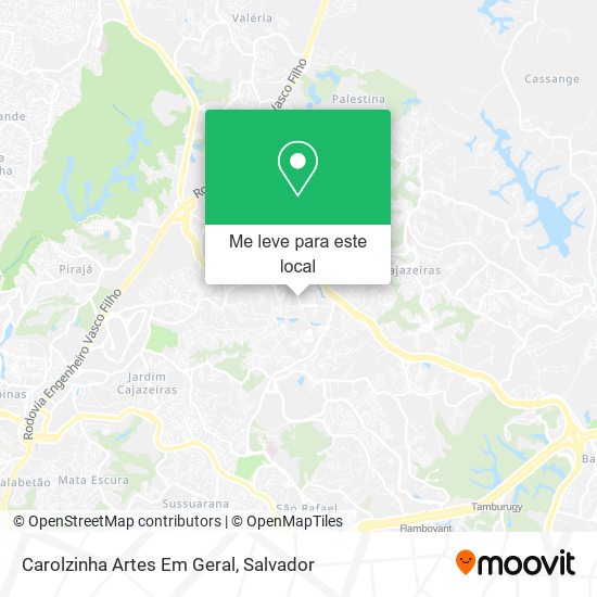 Carolzinha Artes Em Geral mapa