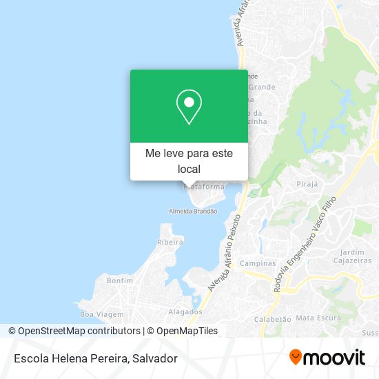 Escola Helena Pereira mapa