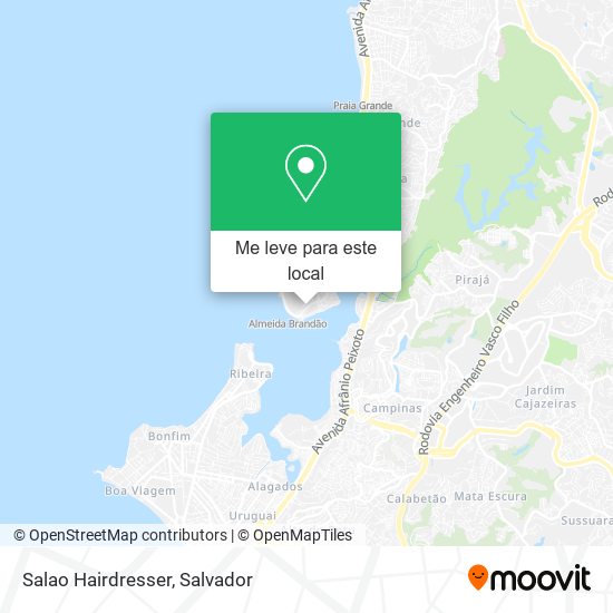 Salao Hairdresser mapa