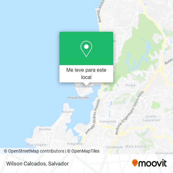 Wilson Calcados mapa