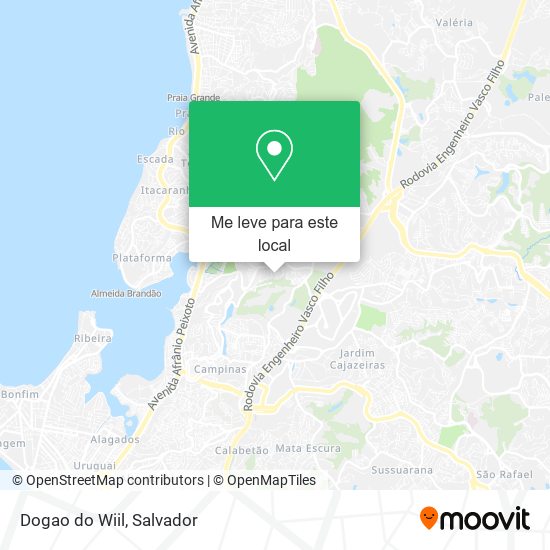 Dogao do Wiil mapa