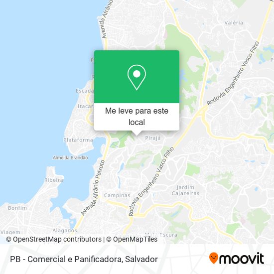 PB - Comercial e Panificadora mapa