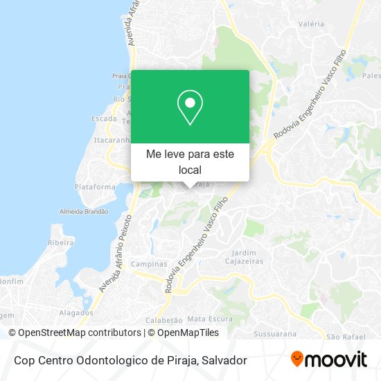 Cop Centro Odontologico de Piraja mapa