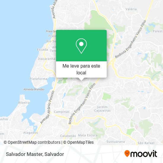 Salvador Master mapa