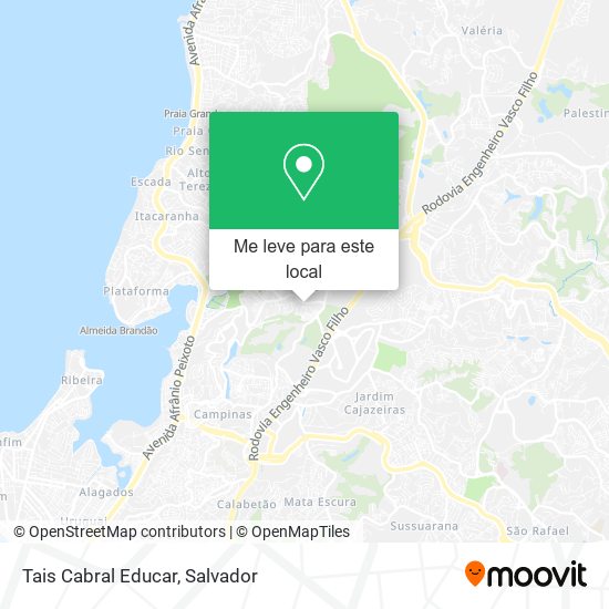 Tais Cabral Educar mapa