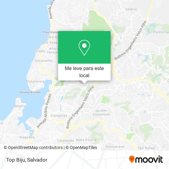 Top Biju mapa