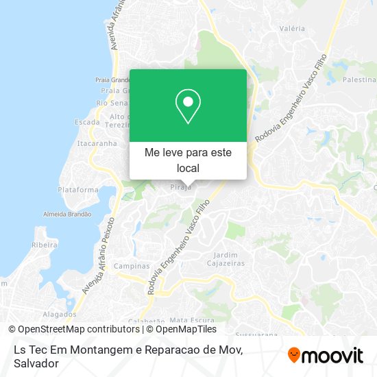 Ls Tec Em Montangem e Reparacao de Mov mapa