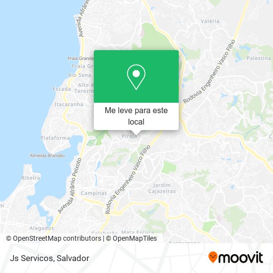 Js Servicos mapa