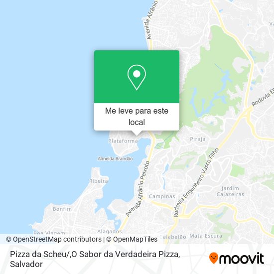 Pizza da Scheu / ,O Sabor da Verdadeira Pizza mapa