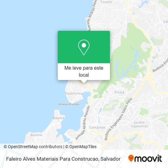 Faleiro Alves Materiais Para Construcao mapa