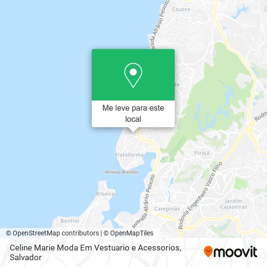 Celine Marie Moda Em Vestuario e Acessorios mapa