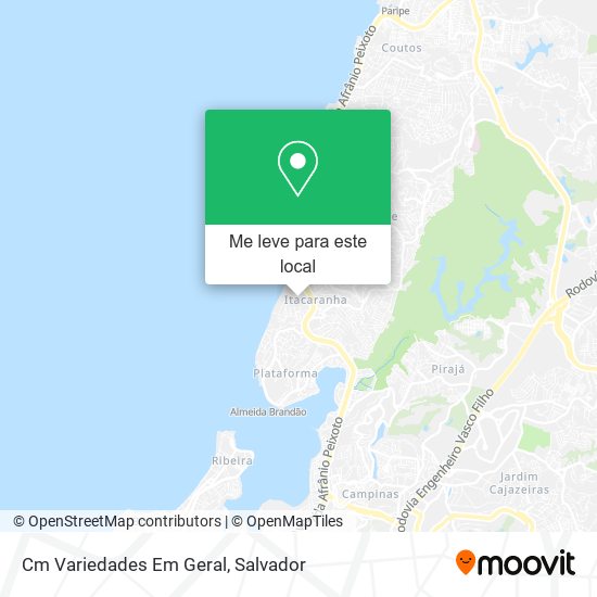 Cm Variedades Em Geral mapa