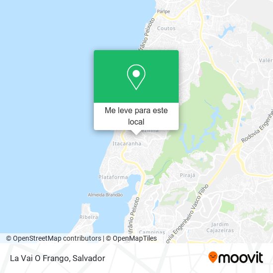 La Vai O Frango mapa