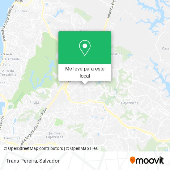 Trans Pereira mapa