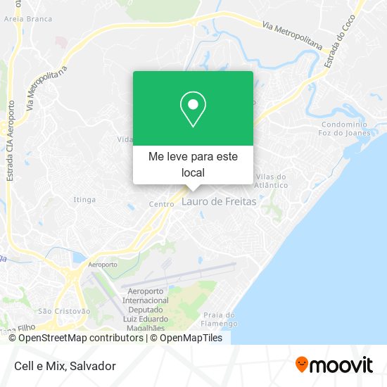 Cell e Mix mapa