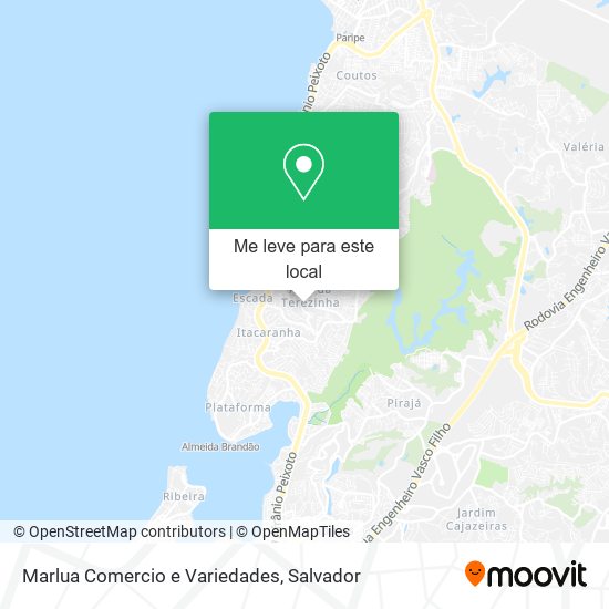Marlua Comercio e Variedades mapa