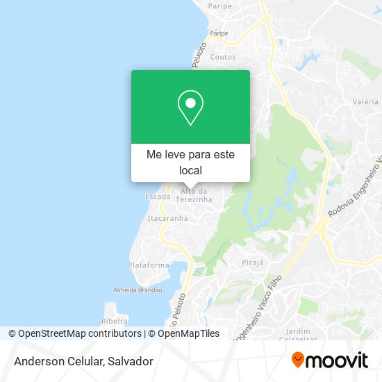 Anderson Celular mapa