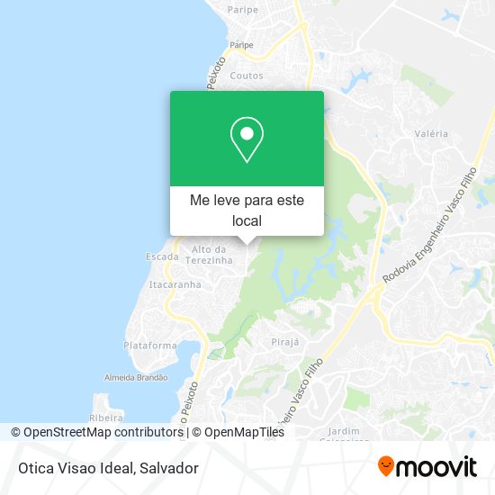 Otica Visao Ideal mapa