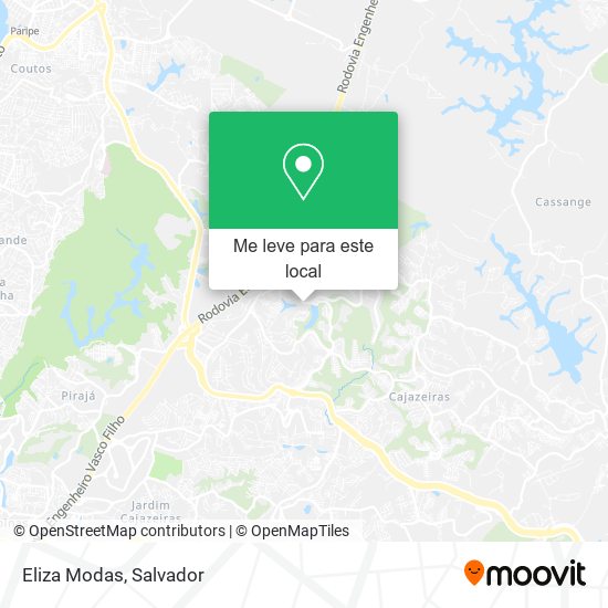 Eliza Modas mapa