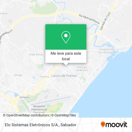 Elo Sistemas Eletrônicos S/A. mapa