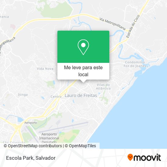 Escola Park mapa