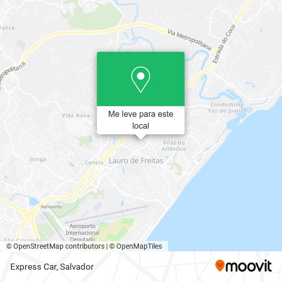 Express Car mapa
