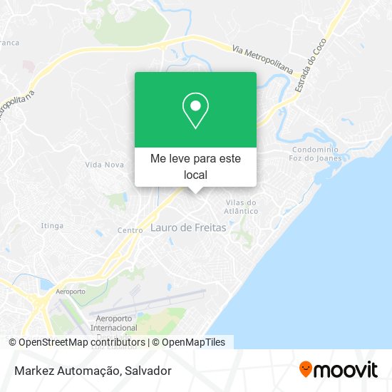 Markez Automação mapa