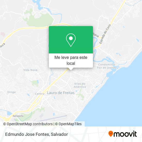 Edmundo Jose Fontes mapa