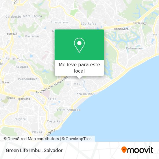 Green Life Imbui mapa
