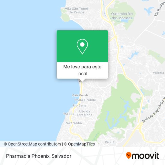 Pharmacia Phoenix mapa