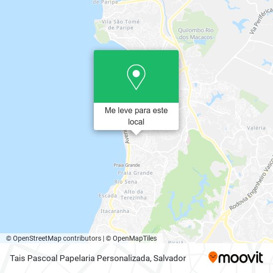 Tais Pascoal Papelaria Personalizada mapa