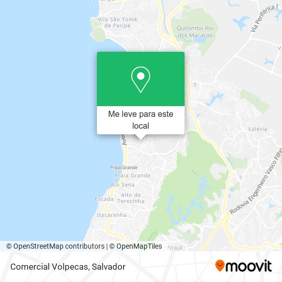 Comercial Volpecas mapa