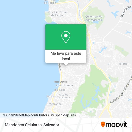 Mendonca Celulares mapa