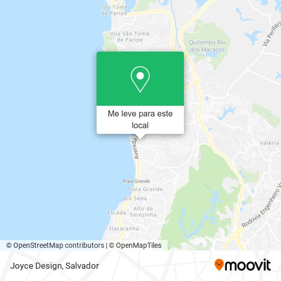 Joyce Design mapa