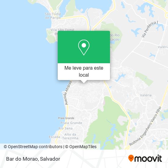 Bar do Morao mapa