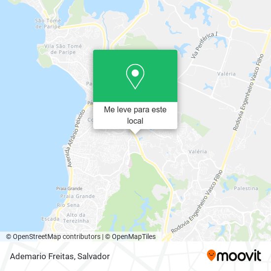 Ademario Freitas mapa