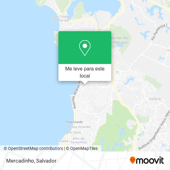 Mercadinho mapa