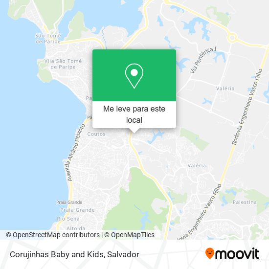 Corujinhas Baby and Kids mapa