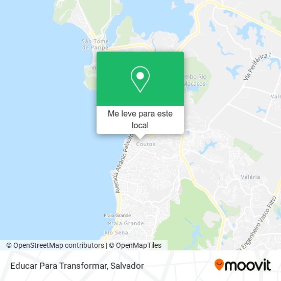 Educar Para Transformar mapa