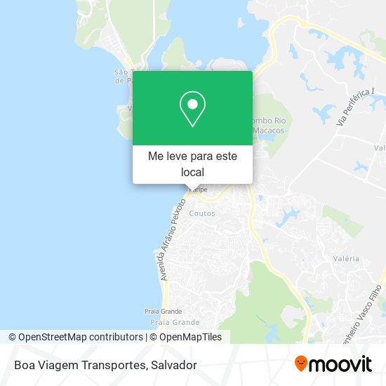 Boa Viagem Transportes mapa