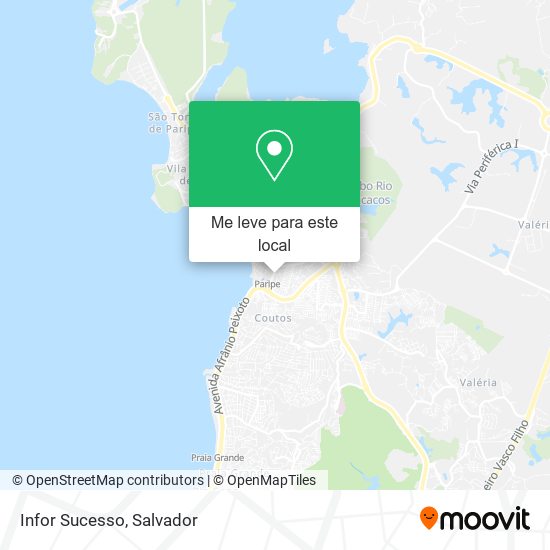 Infor Sucesso mapa